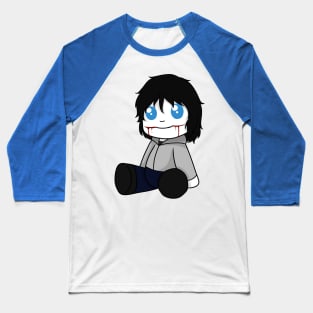 jeff the killer doll chibi Baseball T-Shirt